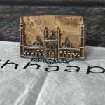 Jama Masjid Wooden Printing Block | Hand-Carved Landmark Stamp | Textile & Paper Craft | Islamic Art Gift | Eid Festival Block Print