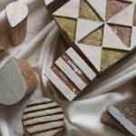 Handmade Wooden Printing Block Set | Indian Hand Carved Wood Stamps for Fabric, Paper & Clay